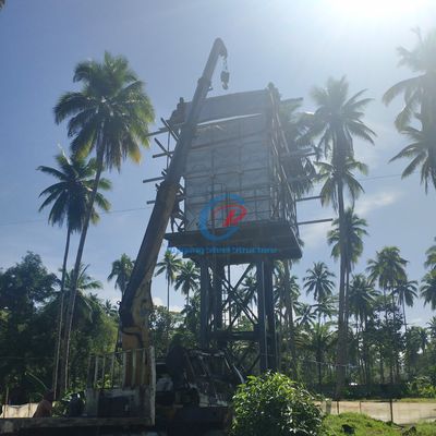 समुदायों / व्यवसायों के लिए कस्टम जस्ती स्टील जल भंडारण टैंक