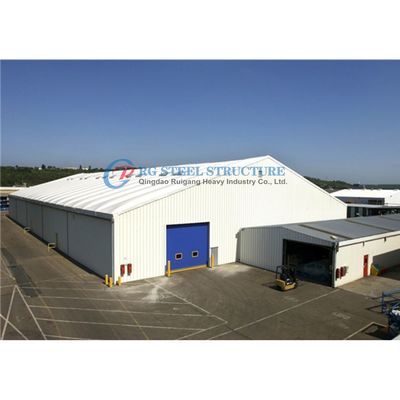 मॉड्यूलर इस्पात संरचना कारखाना उच्च शक्ति इस्पात फ्रेम कार्यशाला भवन