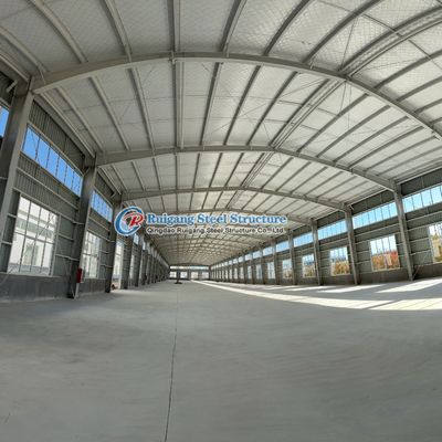 कस्टमाइज्ड लाइटवेट मेटल लाइट स्टील स्ट्रक्चर वेयरहाउस बिल्डिंग लॉजिस्टिक्स