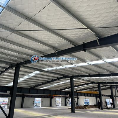 औद्योगिक भवन डिजाइन इस्पात संरचना गोदाम हल्का वजन एसजीएस/सीई/आईएसओ प्रमाणपत्र