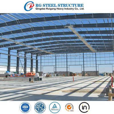 कार्यालय कार्यशाला और भंडारण के लिए अनुकूलित इस्पात संरचना गोदाम