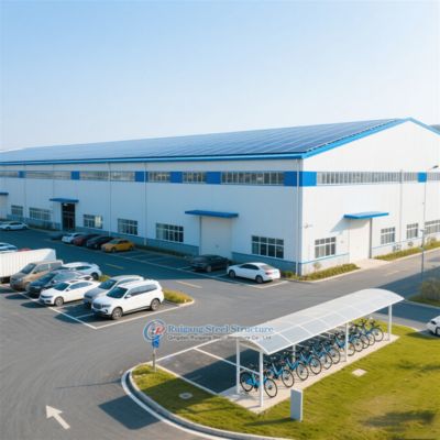 कस्टम स्टील स्ट्रक्चर वेयरहाउस 50 साल के जीवनकाल के साथ