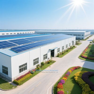 कस्टम स्टील संरचना गोदाम हल्के आधुनिक डिजाइन