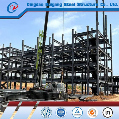 Multi Storey Commercial Shopping Mall Hotel Steel Building