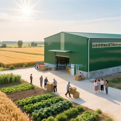 गोदामों और मॉल के लिए अनुकूलन योग्य पूर्वनिर्मित इस्पात संरचनाएं