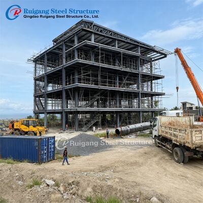 Multi-Story Prefabricated Light Steel Structure Building Metal Prefab Warehouse Workshop